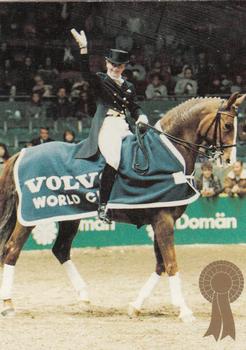 1995 Collect-A-Card Equestrian #258 Isabel Werth / Fabienne Front